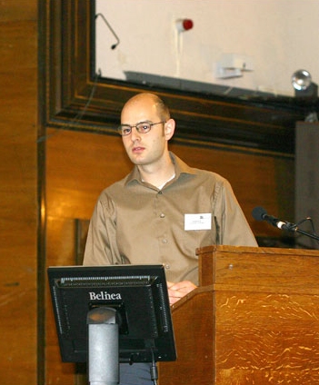 Robert Rival at Bristol conference, 2006